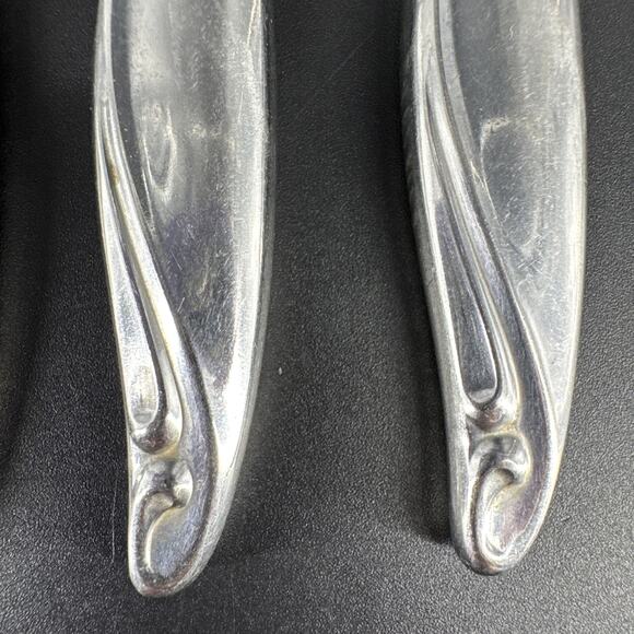 Wm. A Rogers Oneida Surf Club Stainless Vintage Solid Handles Knives Knife Lot 6 - Picture 3 of 10